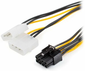 Аксессуар Кабель ATcom 8-pin - 2x Molex AT8604