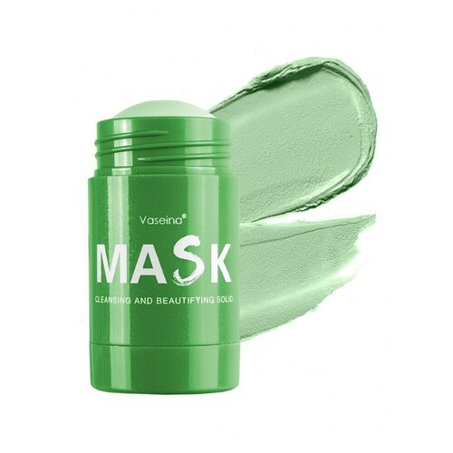Глиняная маска стик для глубокого очищения и сужения пор с экстрактом зеленого чая 40 гр green mask stick глиняная маска стик для глубокого очищения и сужения пор с экстрактом зеленого чая