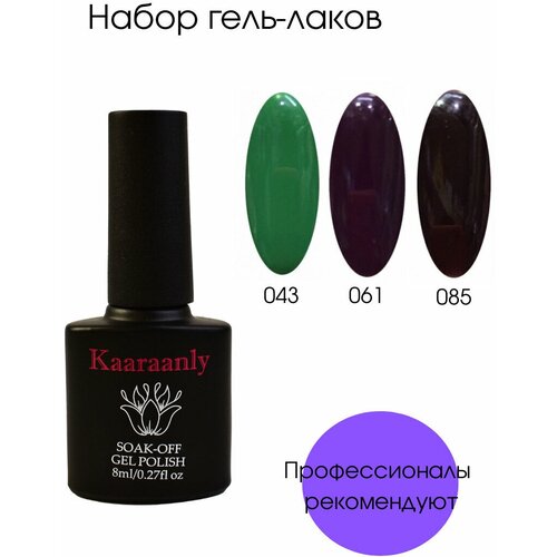 Kaaraanly гель-лак классическая серия / набор гель лаков