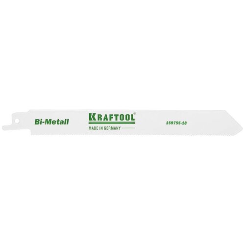 KRAFTOOL по металлу, Bi-Met, шаг 1.4 мм, 180 мм, полотно для электроножовки (159755-18)