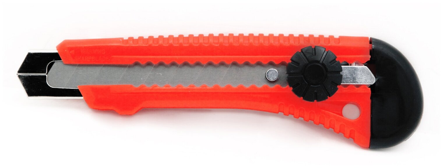 Нож с усиленным пластиковым корпусом 18мм Vira Twist-lock 831303