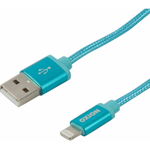 Дата-кабель 8PIN Oxion DCC258 цвет синий