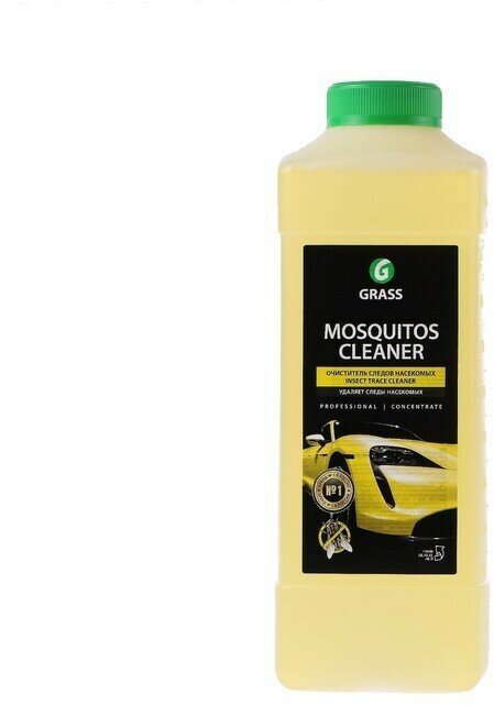 Очиститель следов насекомых Grass Mosquitos Cleaner, 1 л, канистра