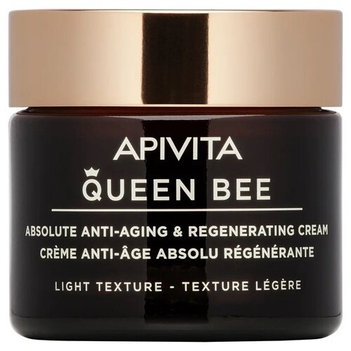 Apivita Крем Queen Bee Absolute Anti-aging & Regenerating Cream Light Texture, 50 мл apivita your majesty absolute anti aging set light texture
