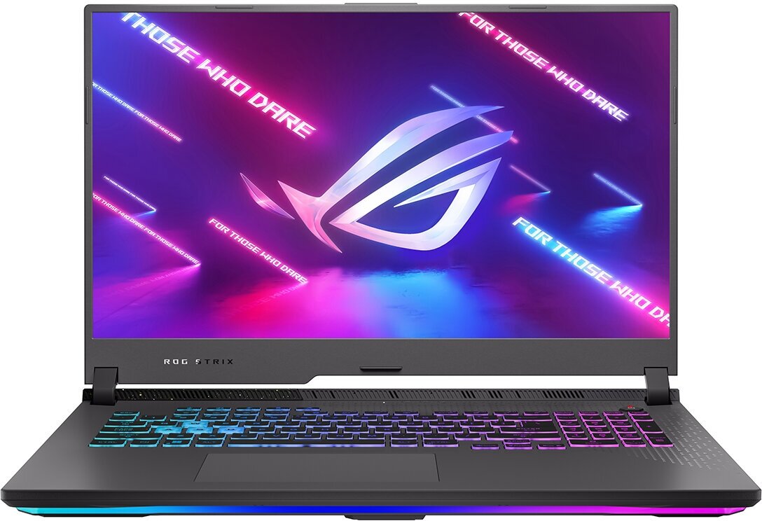 Ноутбук ASUS ROG Strix G17 2022 G713RM-KH097 90NR08K4-M004Z0 (17.3", Ryzen 7 6800H, 16 ГБ/ SSD 1024 ГБ, GeForce® RTX 3060 для ноутбуков) Серый