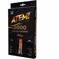 Ракетка для настольного тенниса ATEMI PRO 5000 CV 2020