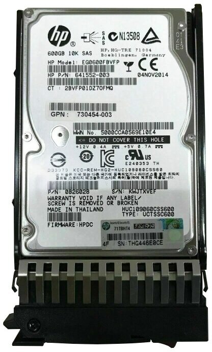 Жесткий диск HP HDD 2,5 641552-003