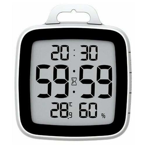 BALDR B008STH-BLACK Часы-термометр для душа с показаниями температуры и влажности