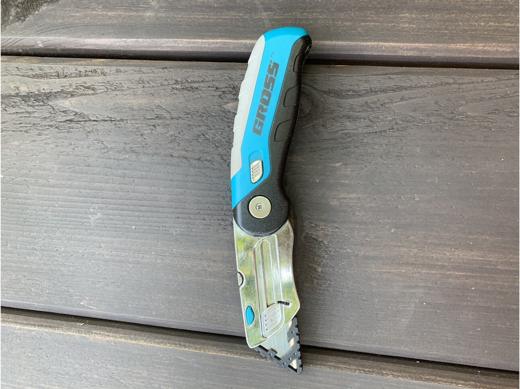 Складной ремонтно-монтажный нож GROSS - фото №11
