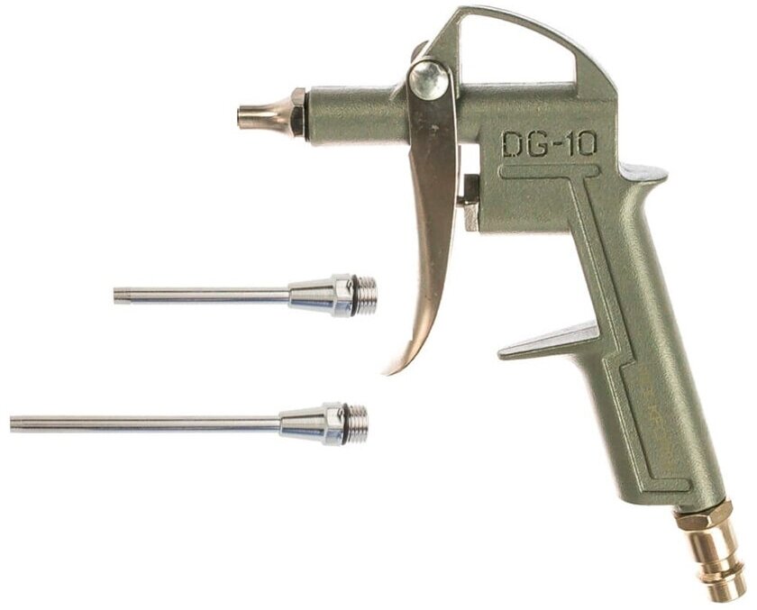 Пистолет пневматический Pegas Pneumatic 1/4 продувочный 3 сопла (5109)