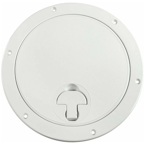 Лючок палубный 235 мм, белый 43565