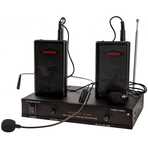 AUDIOVOICE WL-22HPM Радиосистема радиомикрофон 776200₽