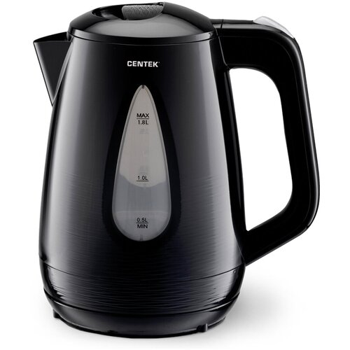 Чайник электрический 18Л 2200ВТ LED индик съемн фильтр диск тексурир ОТД черн CENTEK 330600₽