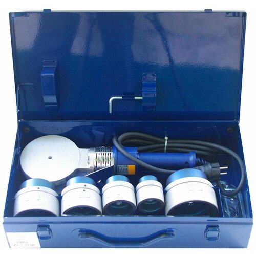 Комплект для сварки пластиковых труб DYTRON P-4B 1200W TW PROFI blue 40-90ммгарантия 5 лет утюг для полипропиленовых труб D04990 6154000₽