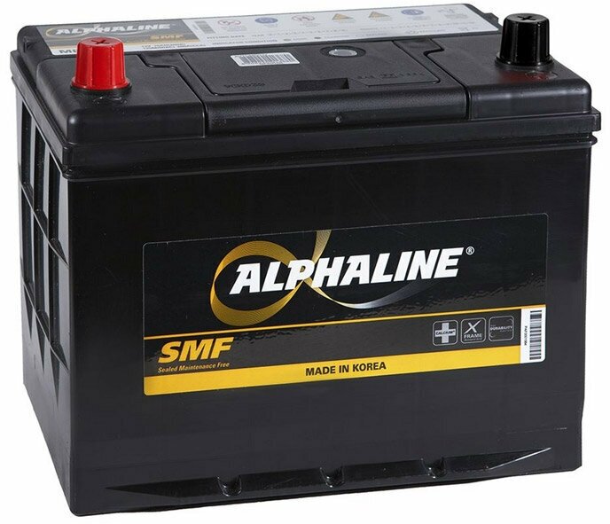Аккумулятор автомобильный AlphaLINE Standard 105D31R 6СТ-90 прям. 306x173x225