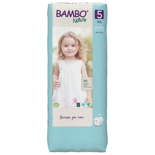 Bambo Nature подгузники Nature 5 (12-18 кг), 22 шт.