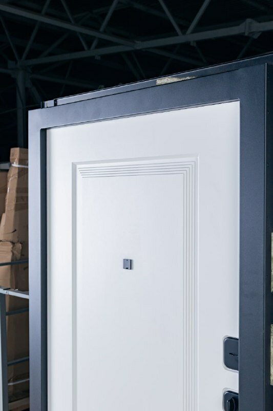 Входная дверь Витория, белый, 96*205, с левосторонним открыванием - фотография № 7