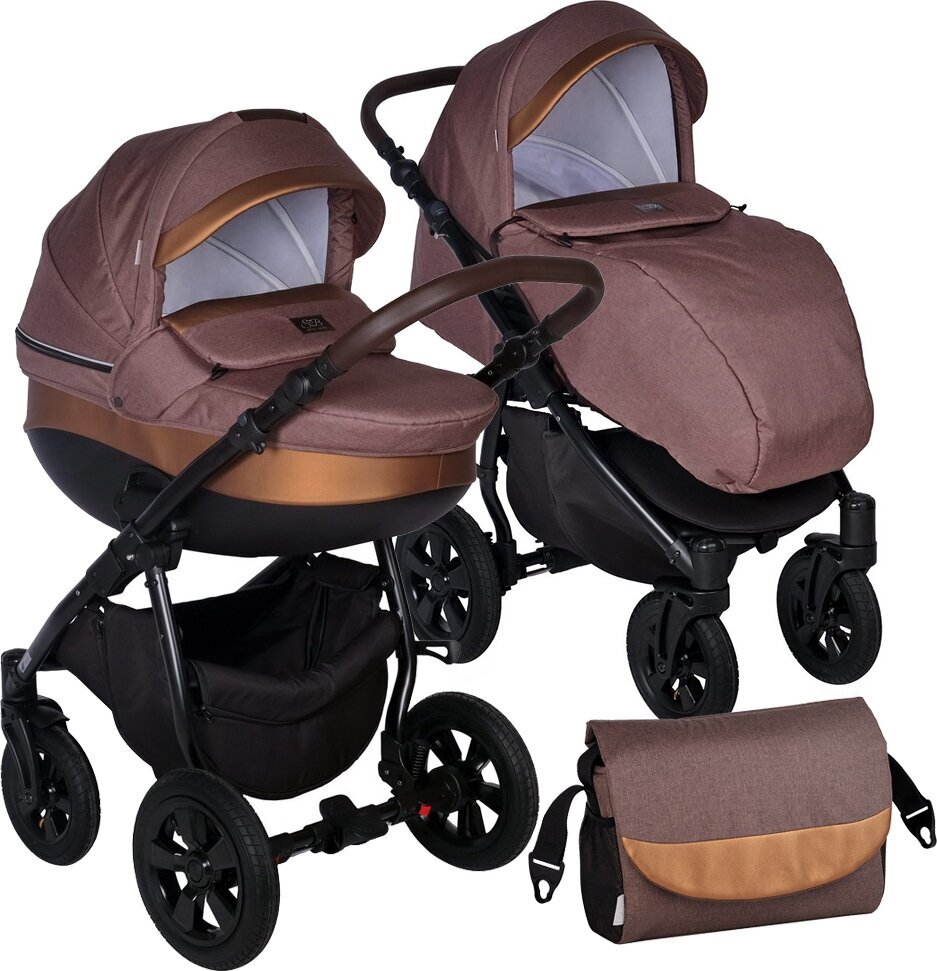 Коляска 2в1 Sweet Baby Perfetto New Bronze