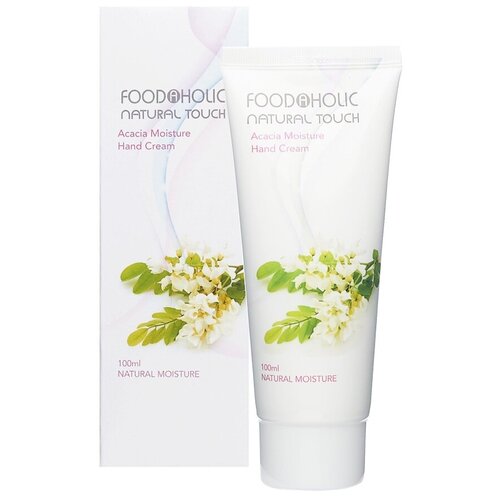 Увлажняющий крем для рук с экстрактом акации FOODAHOLIC NATURAL TOUCH ACACIA MOISTURE HAND CREAM