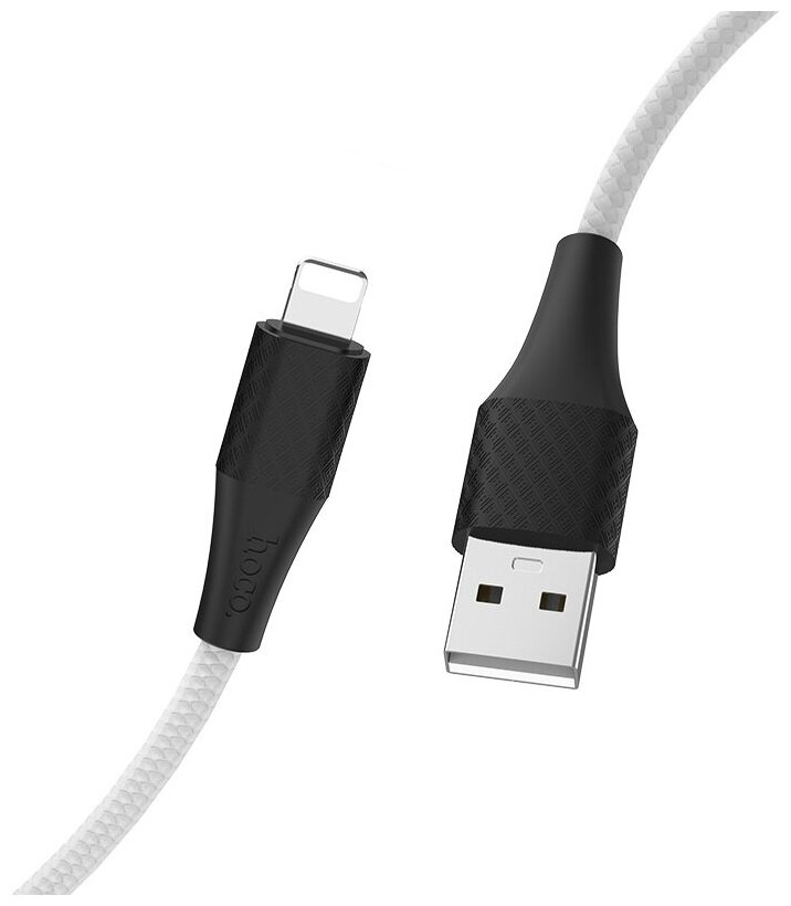 USB дата кабель Lightning, HOCO, X32, черный