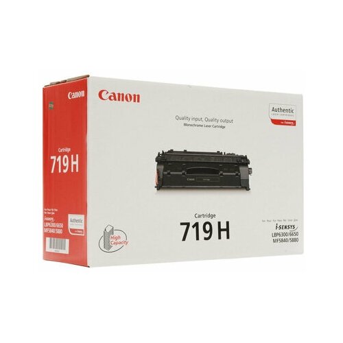 Картридж лазерный Canon Cartridge 719H 3480B002 черный оригинальный повышенной емкости, 191315