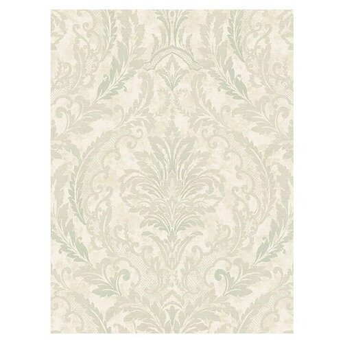 Обои SEABROOK LANAI, бумага/акрил, Серый, Дамаск HT70302