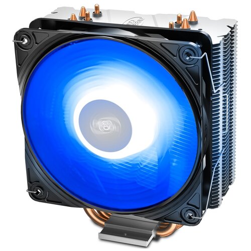 Кулер для процессора Deepcool GAMMAXX 400 V2, черный/синий кулер для процессора deepcool gammaxx 400 v2 red