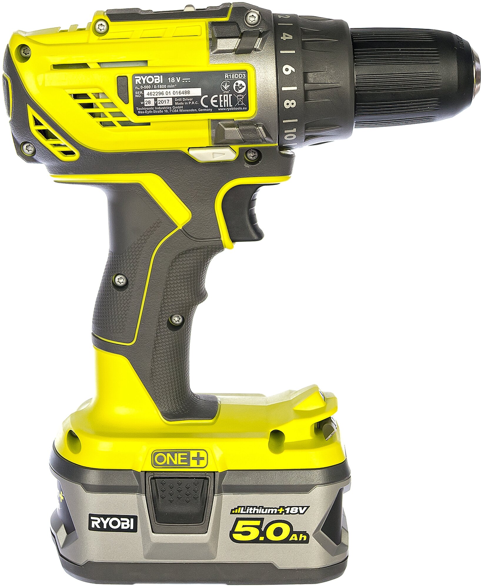  аккумуляторного электроинструмента RYOBI R18CK4A-252S, кол-во: 4 .