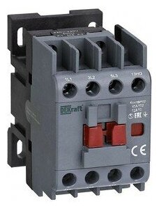 Контактор 12А 220В/230В АС3 АС4 1НО КМ-102 | код. 22002DEK | Schneider Electric (5шт. в упак.)