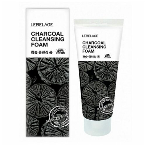 Lebelage Пенка для умывания с углем Charcoal Cleansing Foam, 100мл