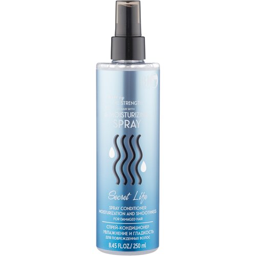 BIO WORLD Спрей-кондиционер Secret Life Увлажнение и гладкость для поврежденных волос, 250 мл