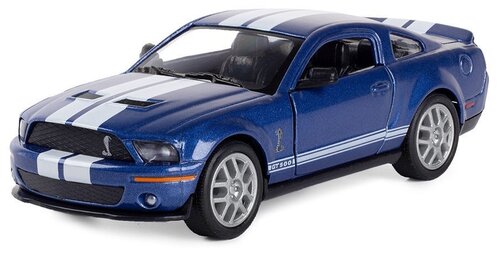 Легковой автомобиль Serinity Toys Shelby GT500 2007 (5310DKT) 1:38, 12.5 см, синий