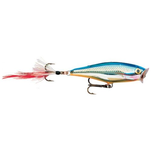 воблер для рыбалки rapala skitter pop 09 9см 14гр цвет sb плавающий Воблер RAPALA Skitter Pop 09 /SB