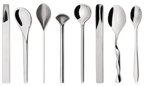 Ложки кофейные (8 шт) ALESSI, IL CAFFÈ, MSPOONSET