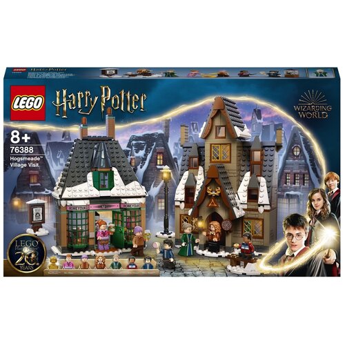 Конструктор LEGO Harry Potter 76388 Визит в деревню Хогсмид, 851 дет. конструктор гарри поттер harry potter визит в деревню хогсмид 885 деталей