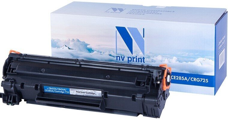 Картридж NV Print NV-CB435A/436A/285/725 Черный для HP LJ P1005/P1006/P1505/Pro P1102/P1102w/LBP-6000