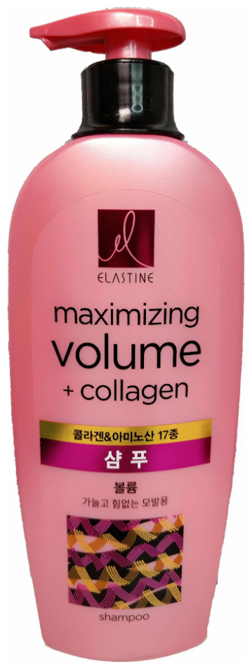 Elastine Шампунь для придания объема Marina Collagen 680мл