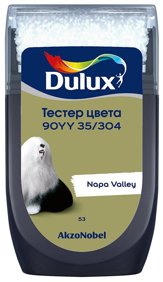 Тестер колеровки цвета Dulux (0,03л) 90YY 35/304