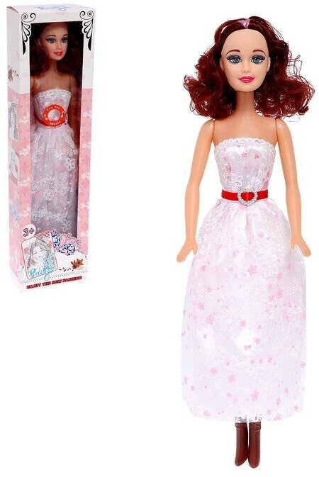Кукла ростовая «Таня» в платье, со звуком, 54 см, цвет микс