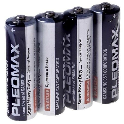 Батарейки Pleomax R6 Super Heavy Duty SR4 (60шт) батарейки smartbuy one r6 sr4 60шт