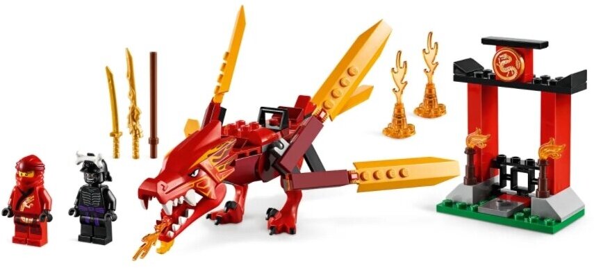 Lego Конструктор LEGO Ninjago 71701 Огненный дракон Кая