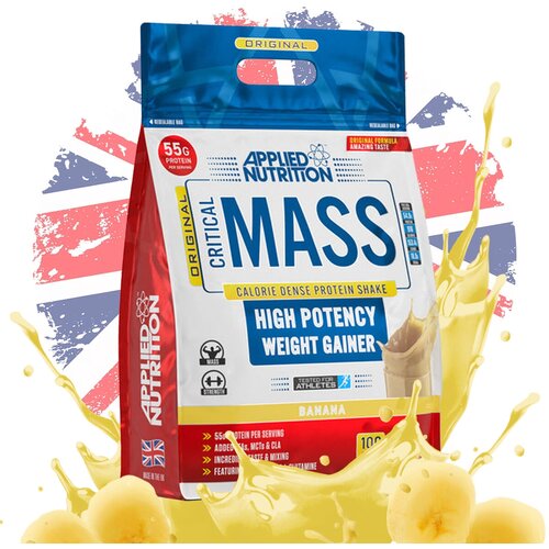 Applied Nutrition Critical Mass Original 6kg (Banana) applied nutrition original formula critical mass strawberry 6 kg