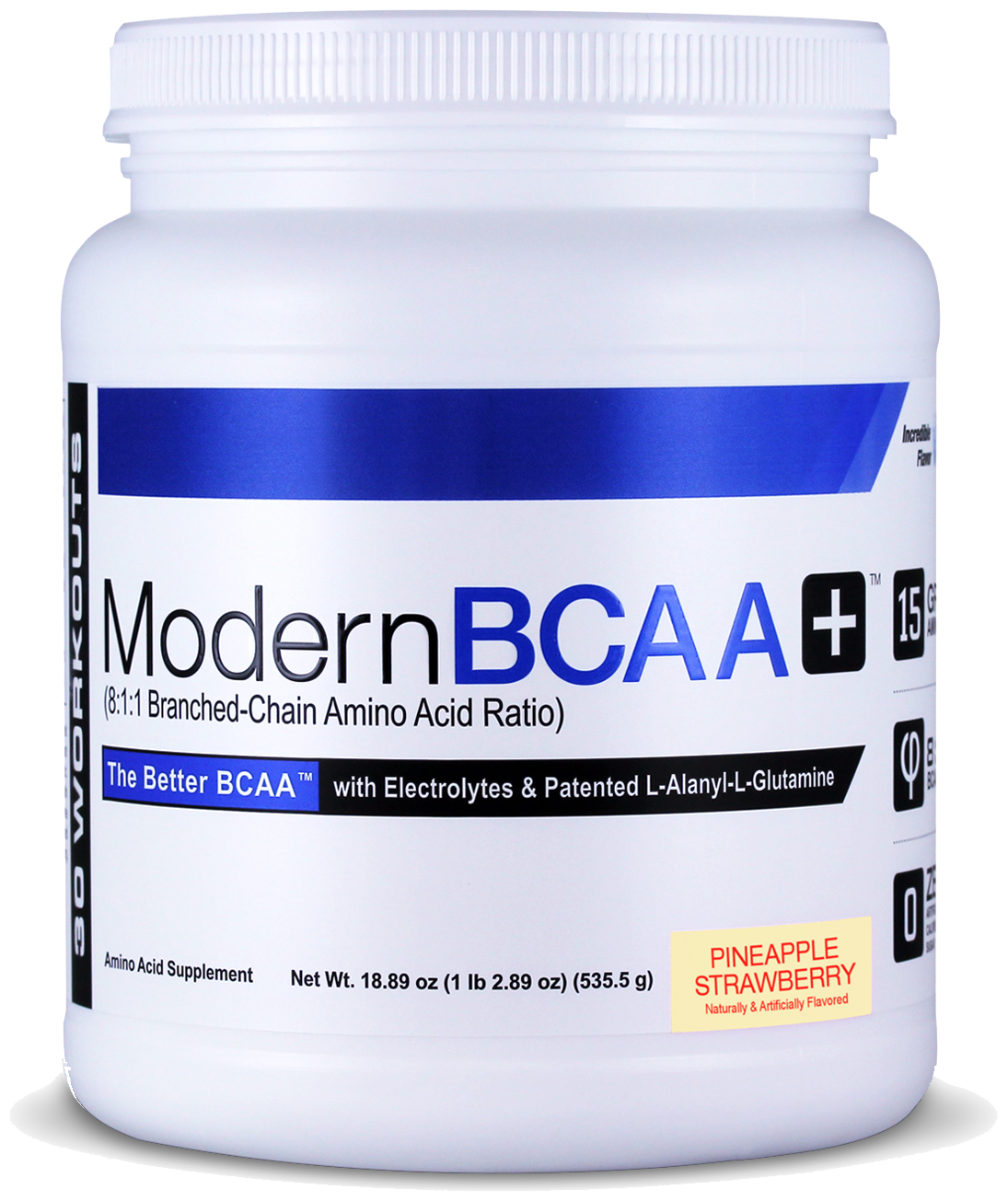 Modern Sports Nutrition Modern BCAA+ - 535 грамм, ананас-клубника