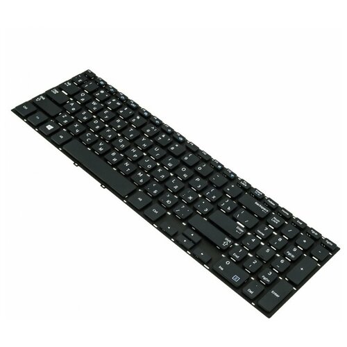 Клавиатура для ноутбука Samsung NP270E5E / NP300E5E / NP350V4C и др, черный клавиатура для ноутбуков samsung np300e5e np300e5v