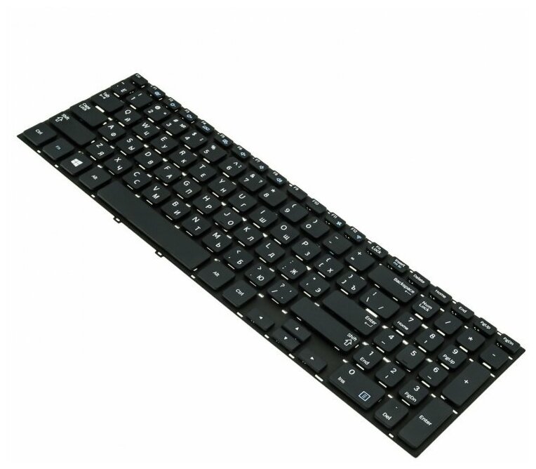 Клавиатура для ноутбука Samsung NP270E5E / NP300E5E / NP350V4C и др, черный