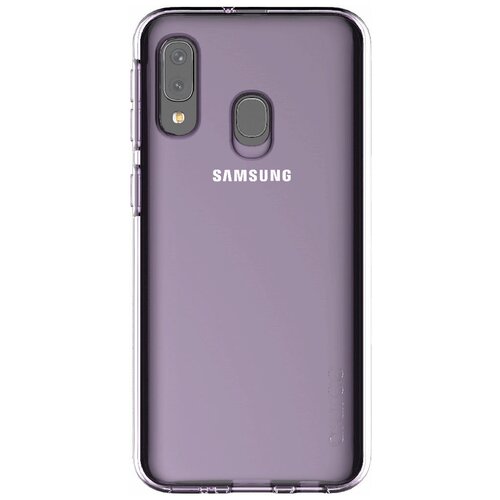 фото Чехол-накладка araree gp-fpa405kda для samsung galaxy a40 фиолетовый
