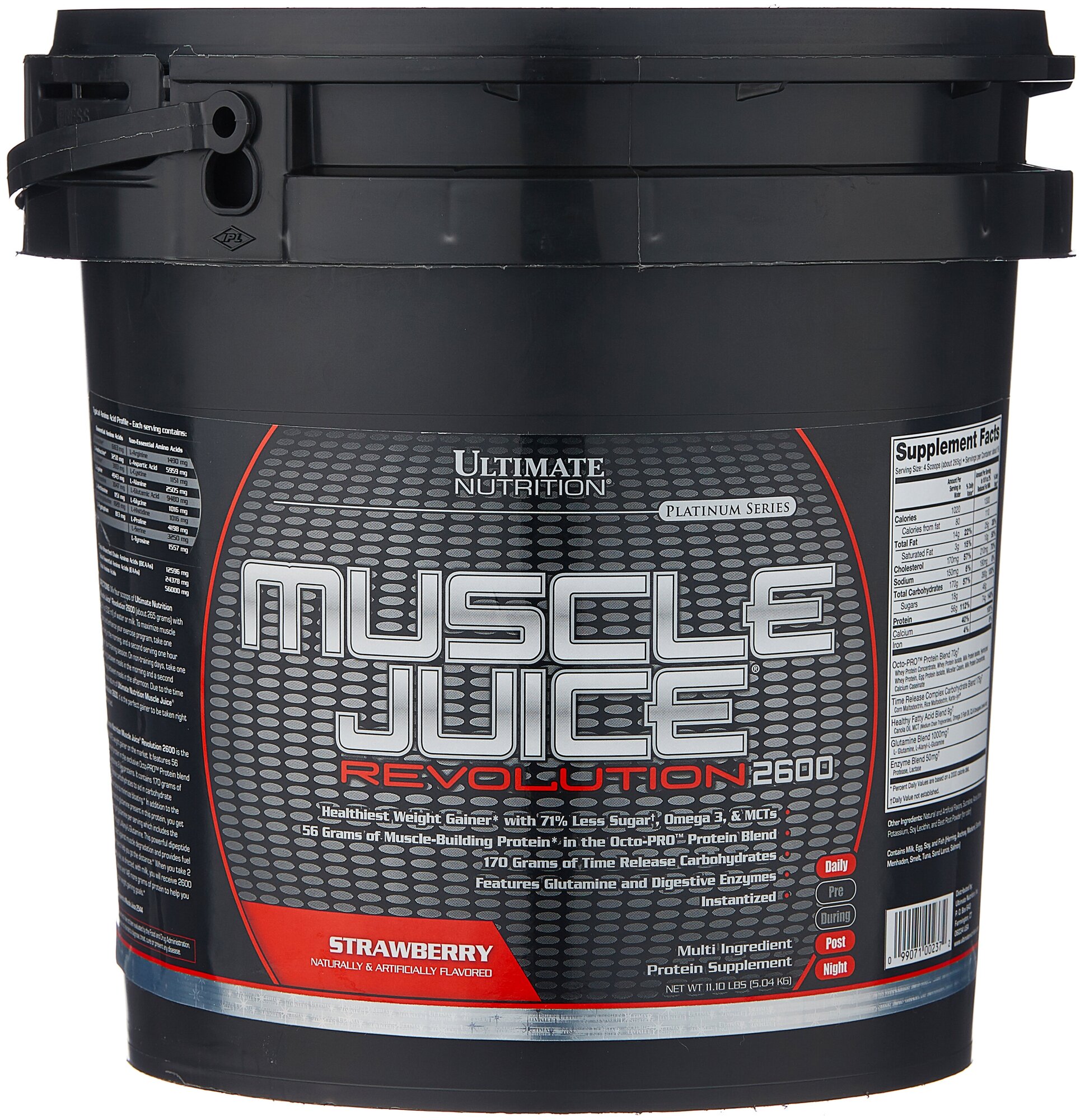 Ultimate Nutrition Muscle Juice Revolution (5040 грамм) - Клубника