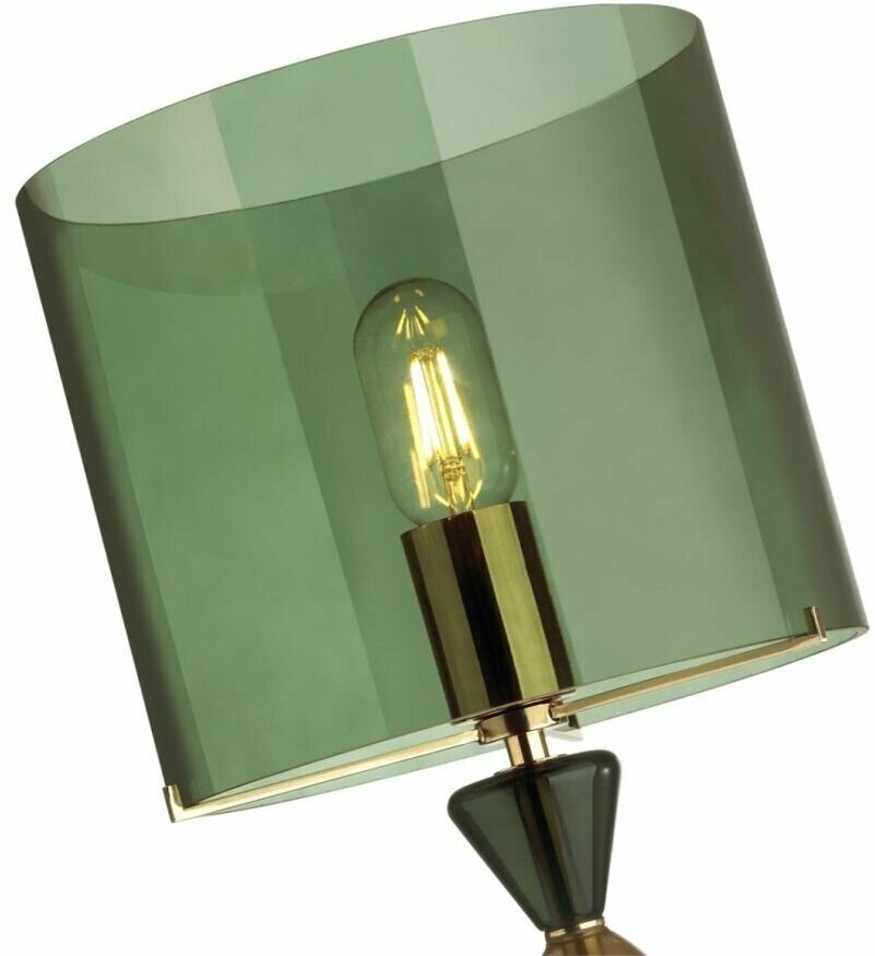 ODEON LIGHT 4889/1S STANDING ODL_EX22 57 зеленый/стекло Абажур для высокой лампы TOWER