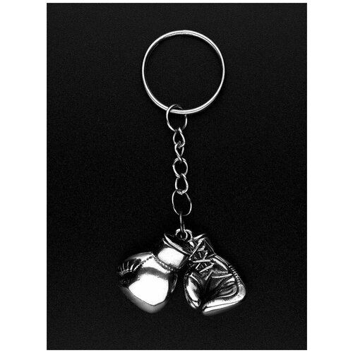 фото Брелок на ключи боксерские перчатки, подарок на 23 февраля нет бренда