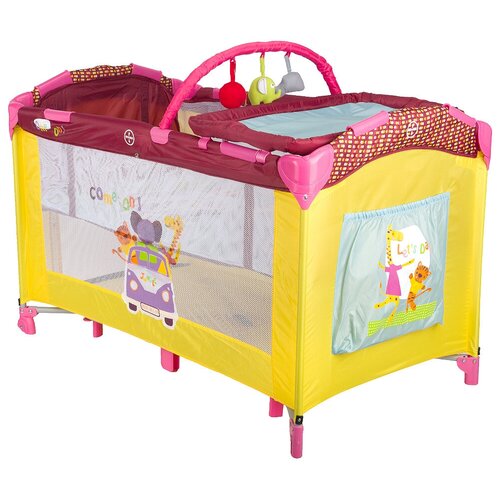 Манеж-кровать Babies P-695 желтый 7490₽